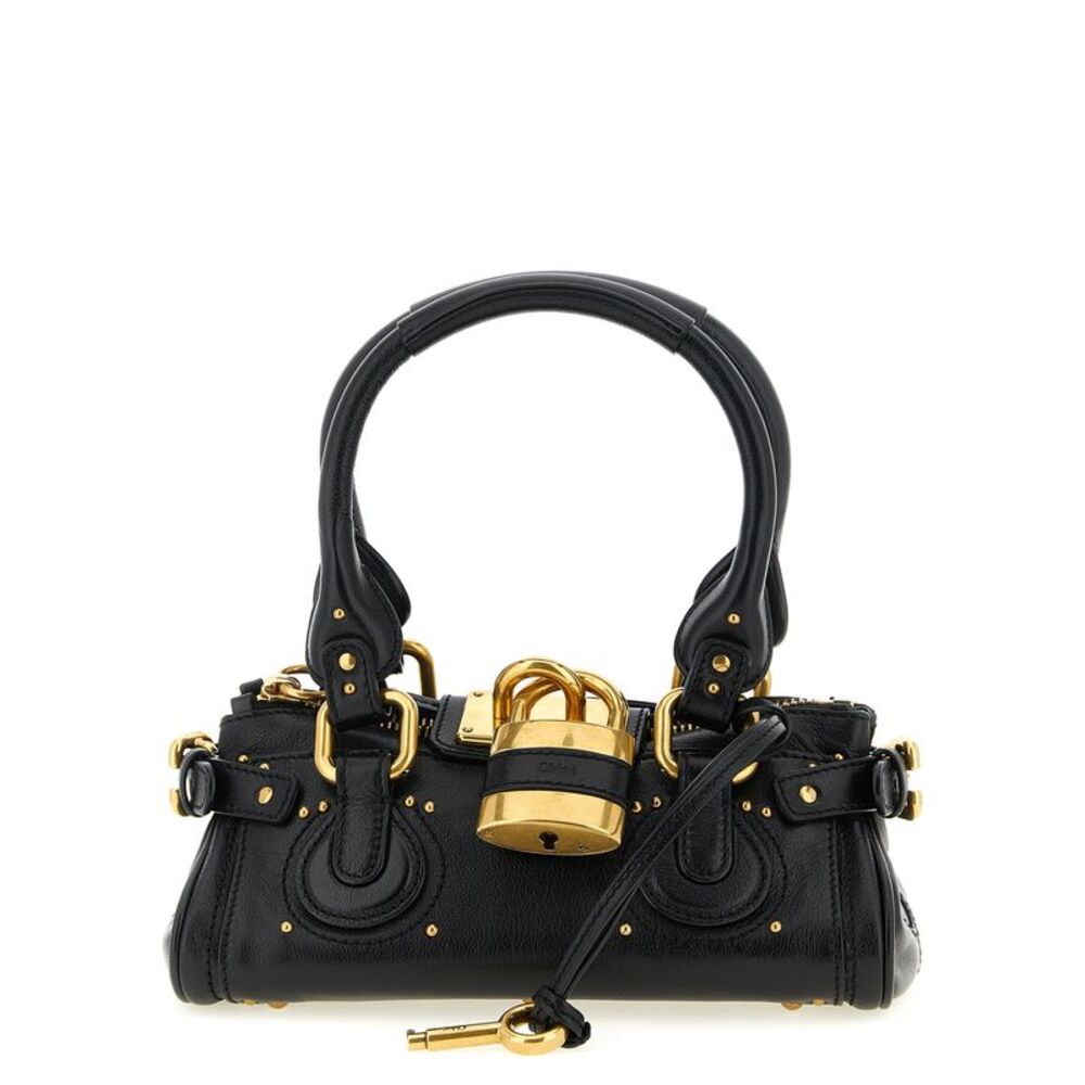 Chloé Black Buffalo Leather Women's Handbag
